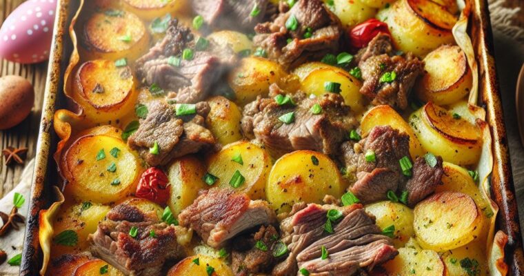 Easter Special Lamb & Potato Bake