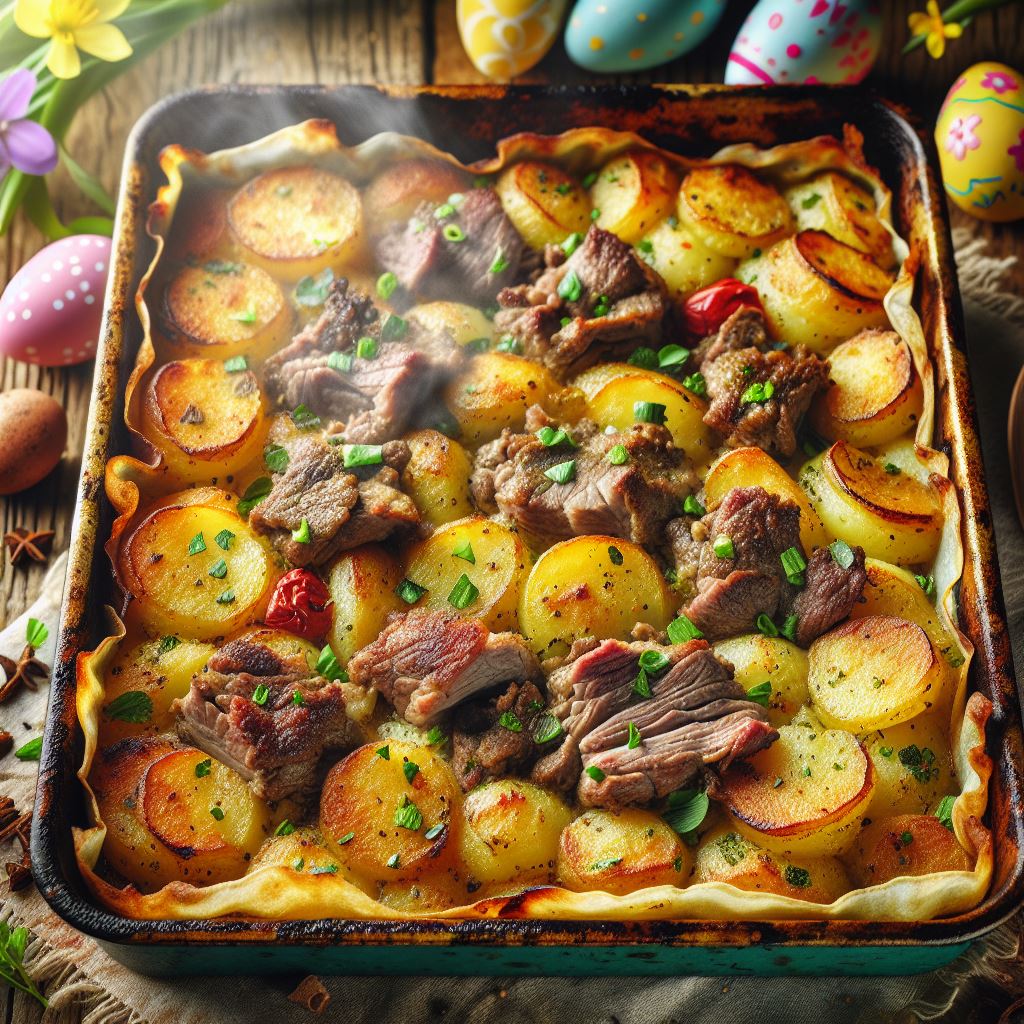 Easter Special Lamb & Potato Bake