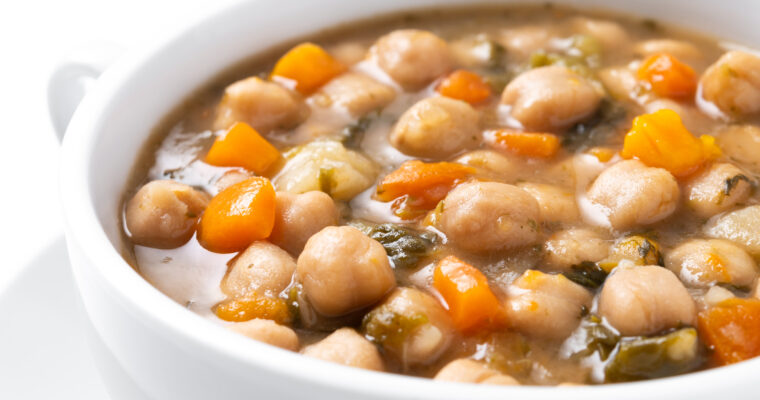 Vegetable and Chickpeas Soup: Simple and Easy Recipe